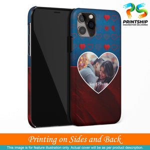 A0517-Blue Hearts Photo Back Cover for Apple iPhone XR-Image3