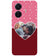 A0518-Pink Hearts Photo Back Cover for vivo T1 Pro