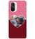 A0518-Pink Hearts Photo Back Cover for Xiaomi Redmi K40