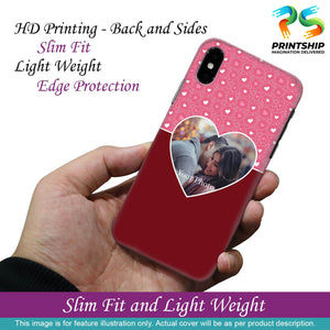 A0518-Pink Hearts Photo Back Cover for Xiaomi Redmi Note 7-Image2