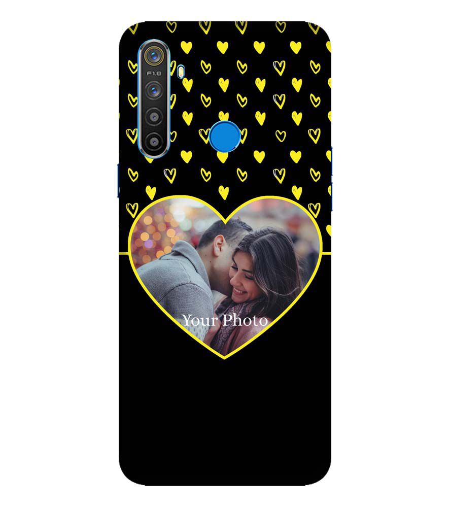 A0519-White Hearts Photo Back Cover for Realme Narzo 10