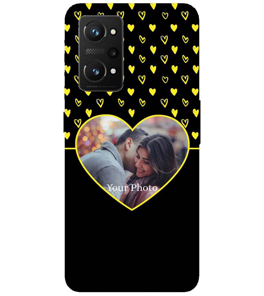 A0519-White Hearts Photo Back Cover for Realme X7 Max 5G