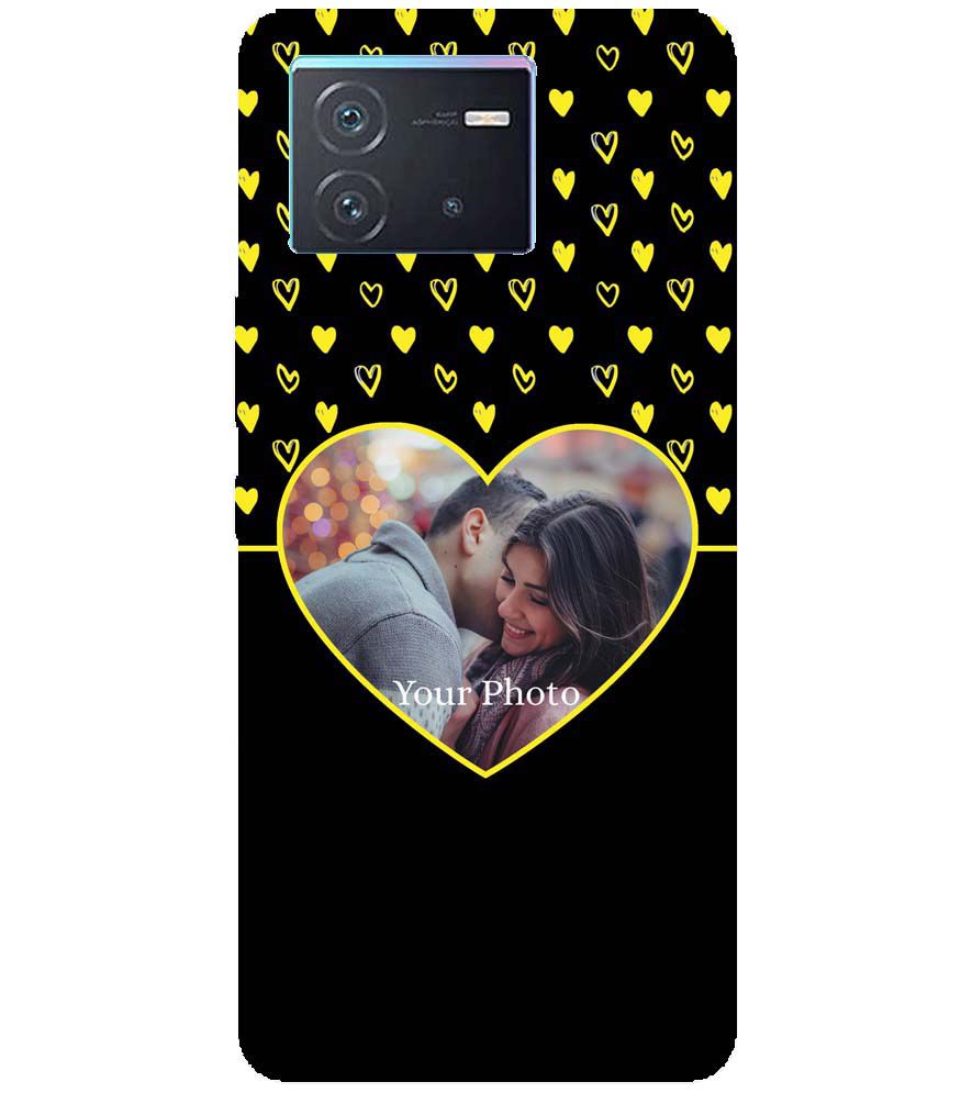 A0519-White Hearts Photo Back Cover for vivo iQOO Neo 6