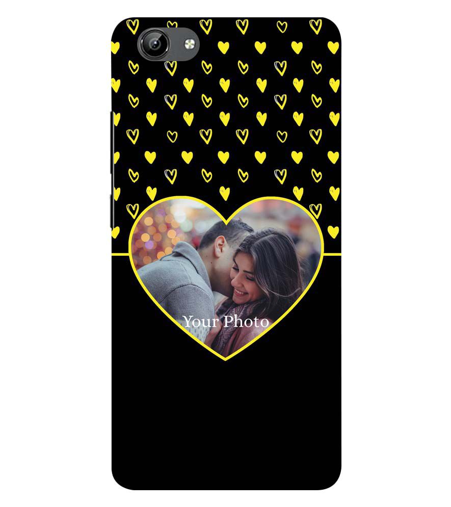 A0519-White Hearts Photo Back Cover for Vivo Y71i