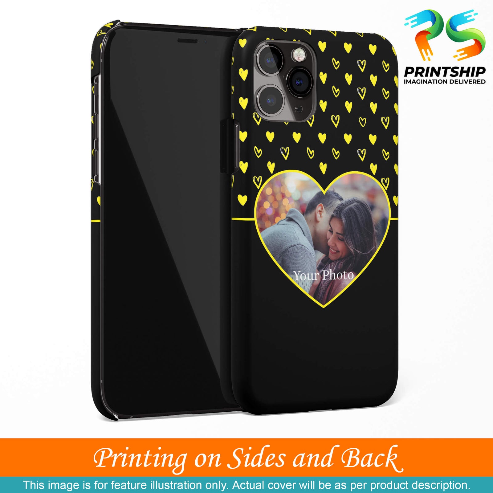 A0519-White Hearts Photo Back Cover for vivo V20-Image3