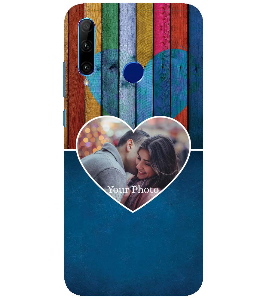 A0520-Woody Heart Photo Back Cover for Huawei Honor 10i