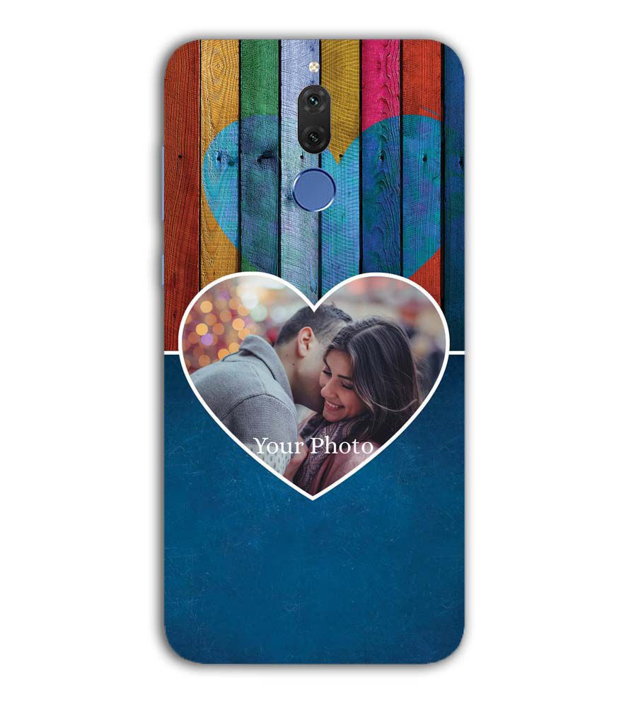 A0520-Woody Heart Photo Back Cover for Huawei Nova 2i