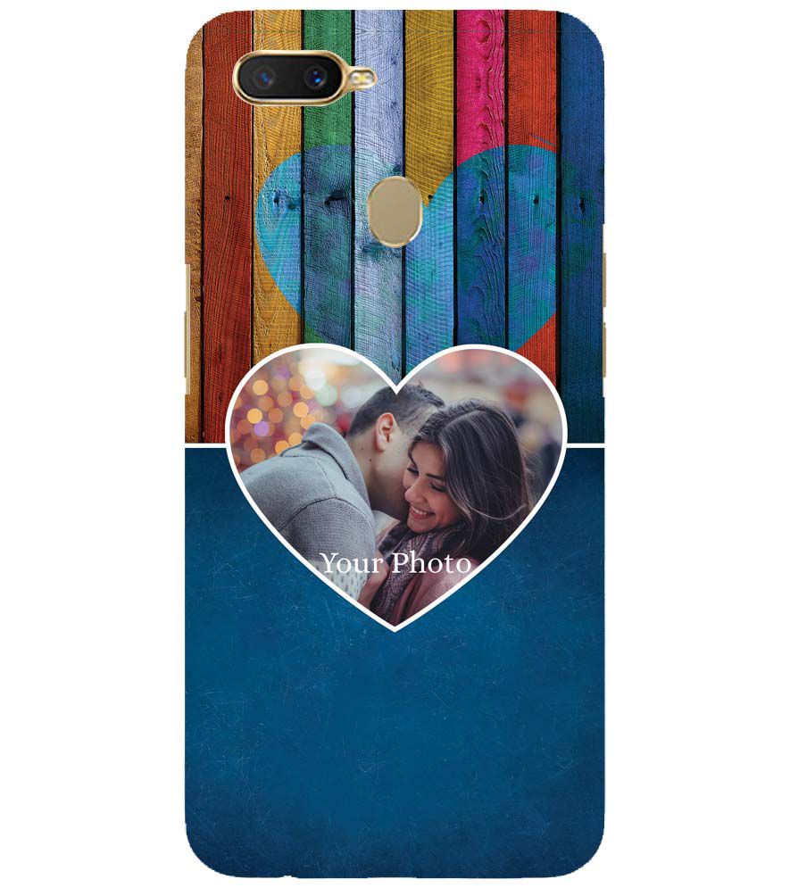 A0520-Woody Heart Photo Back Cover for Oppo A11K
