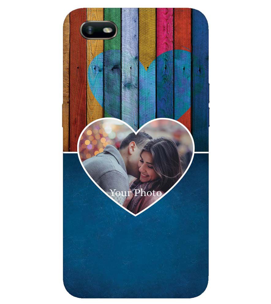 A0520-Woody Heart Photo Back Cover for Oppo A1k
