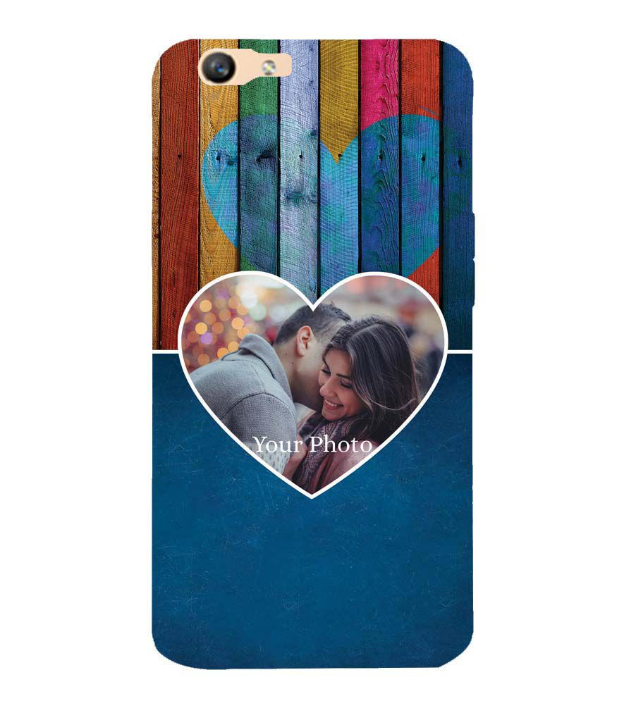 A0520-Woody Heart Photo Back Cover for Oppo F1s : A59