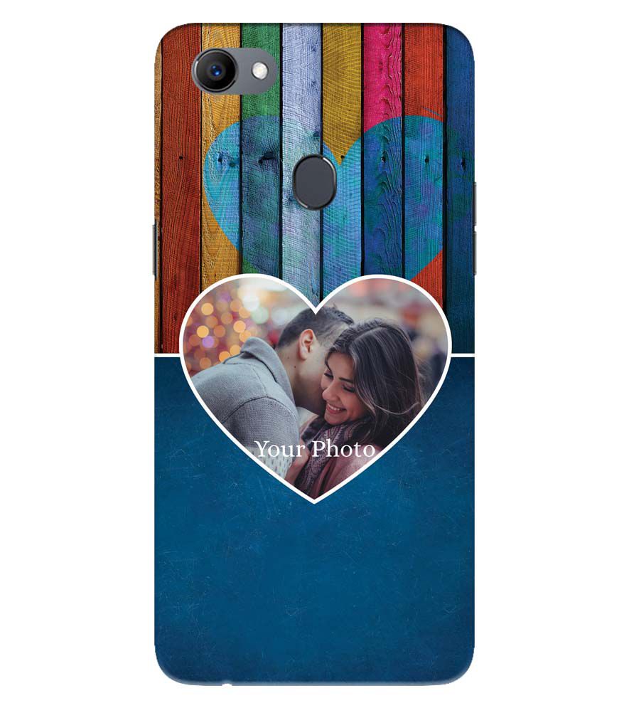 A0520-Woody Heart Photo Back Cover for Oppo F5 Plus