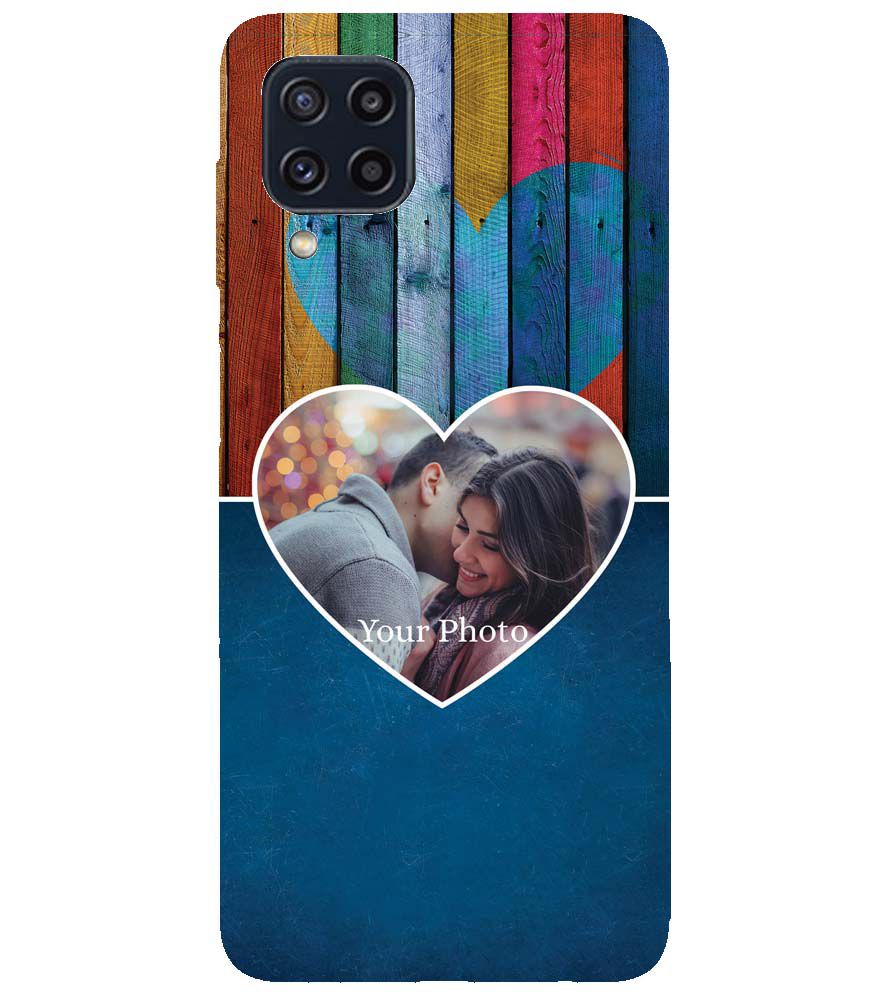 A0520-Woody Heart Photo Back Cover for Samsung Galaxy M32 Prime