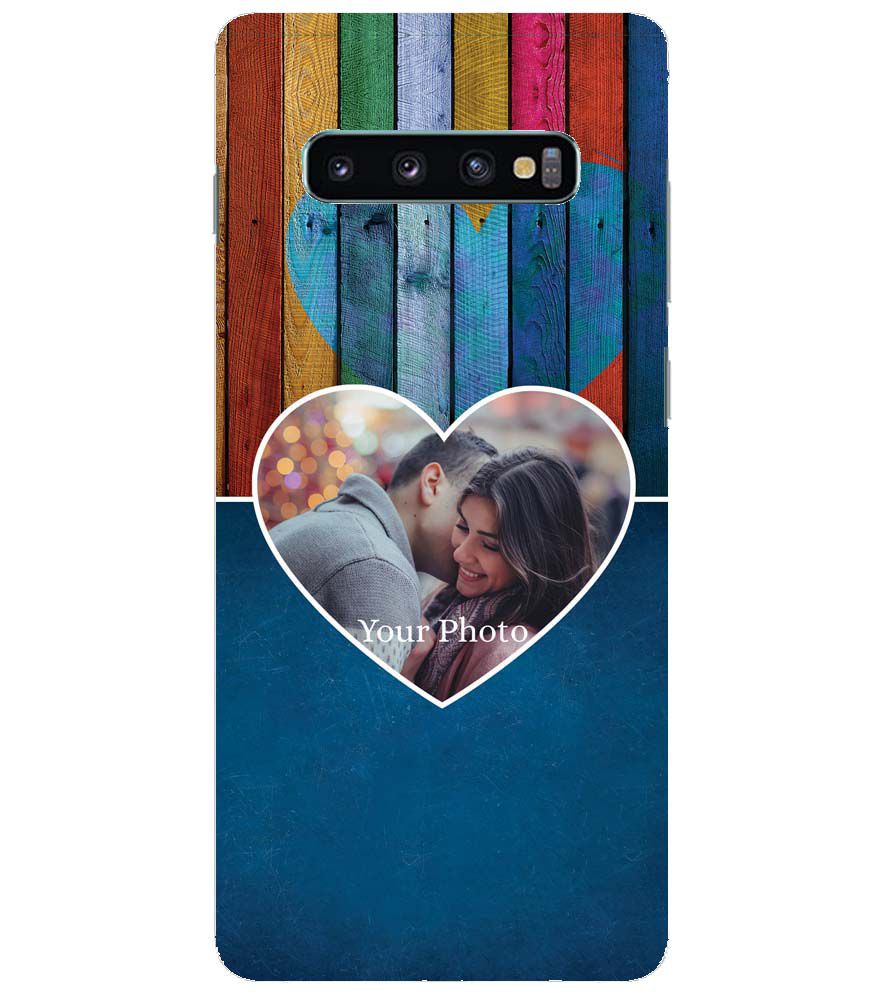 A0520-Woody Heart Photo Back Cover for Samsung Galaxy S10+ (Plus with 6.4 Inch Screen)