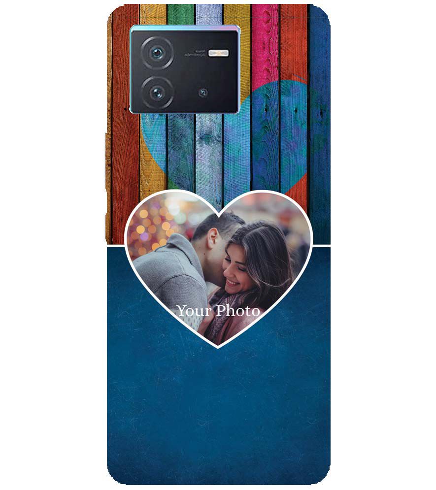 A0520-Woody Heart Photo Back Cover for vivo iQOO Neo 6