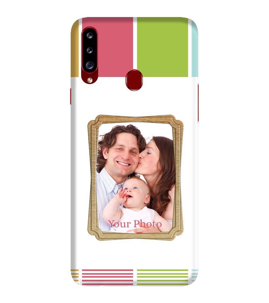 A0522-Neat Frame Back Cover for Samsung Galaxy A20s