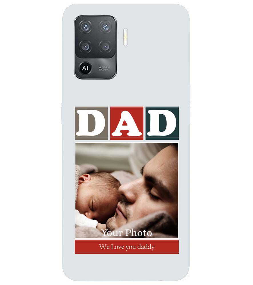 A0523-Love Dad Back Cover for Oppo F19 Pro