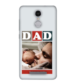 A0523-Love Dad Back Cover for Xiaomi Redmi Note 4