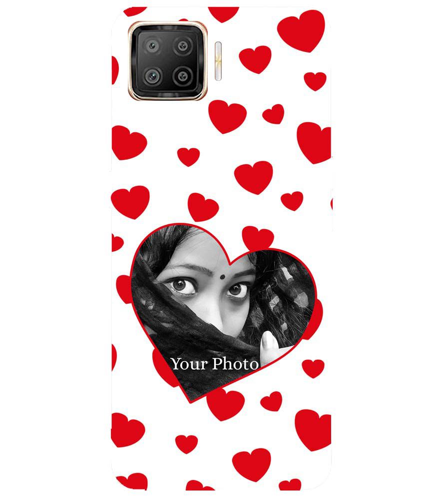 A0525-Loving Hearts Back Cover for Oppo F17