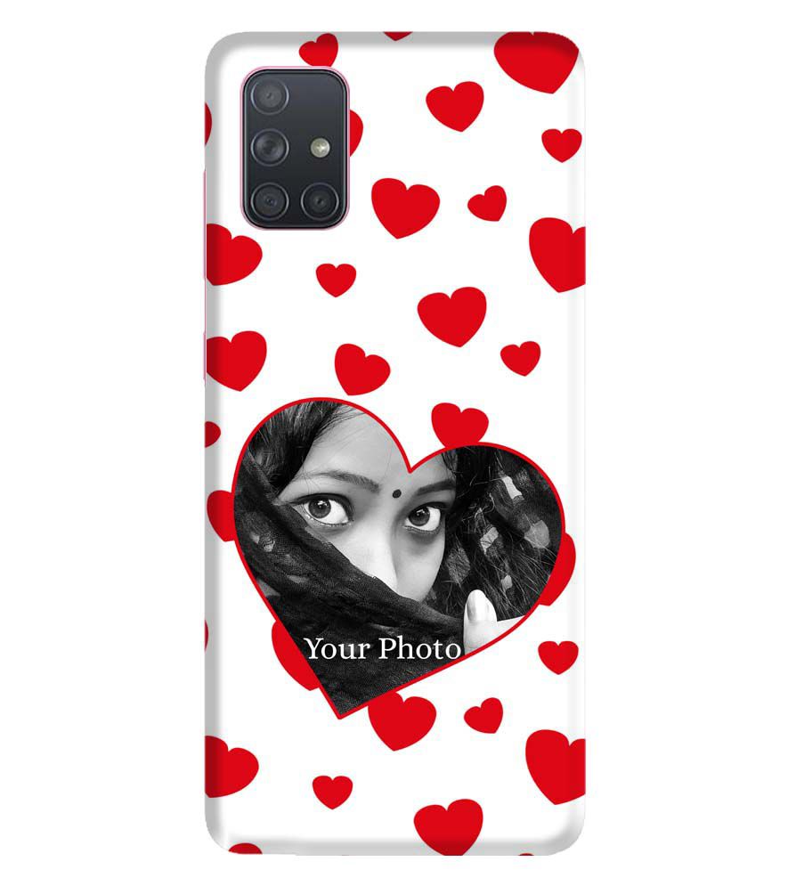 A0525-Loving Hearts Back Cover for Samsung Galaxy A71
