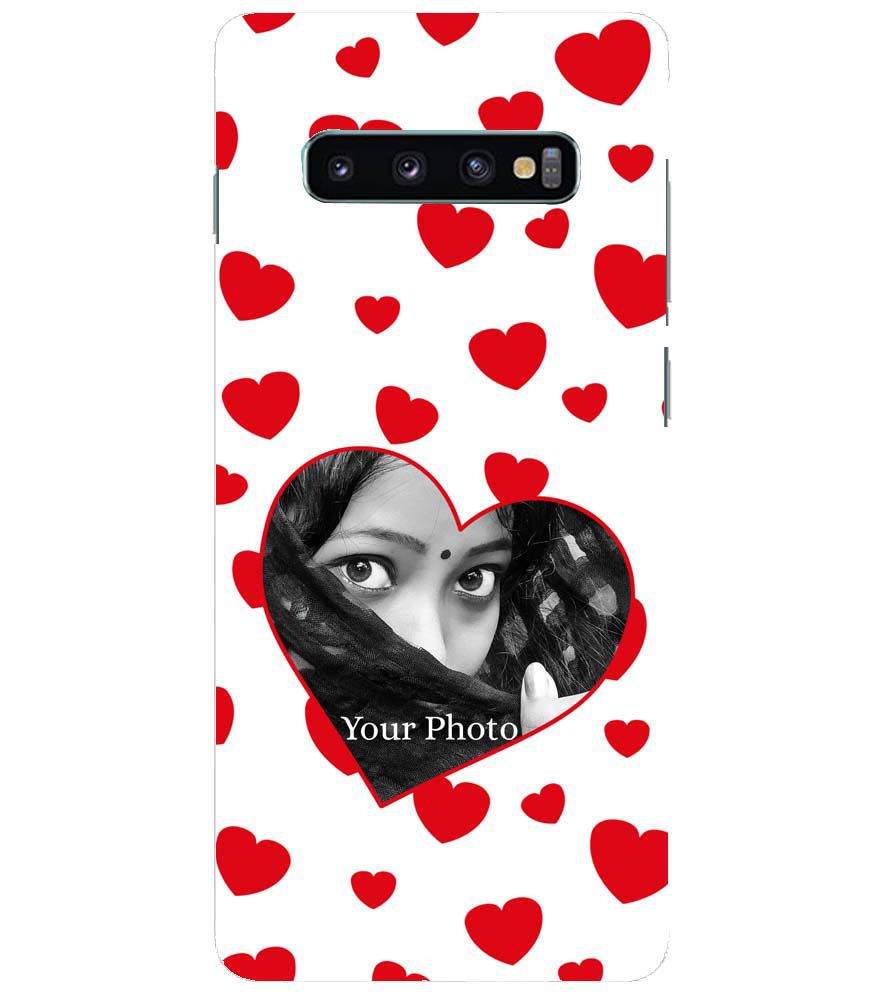 A0525-Loving Hearts Back Cover for Samsung Galaxy S10+ (Plus with 6.4 Inch Screen)
