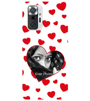 A0525-Loving Hearts Back Cover for Xiaomi Redmi Note 10 Pro