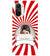 A0527-Red and White Frame Back Cover for Xiaomi Redmi K40