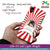 A0527-Red and White Frame Back Cover for Samsung Galaxy F23