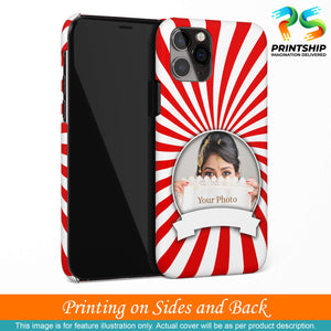 A0527-Red and White Frame Back Cover for Xiaomi Redmi Note 11 4G-Image3