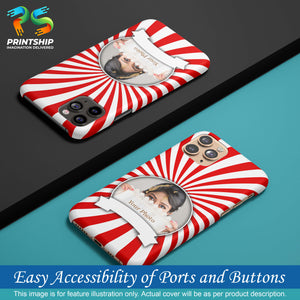 A0527-Red and White Frame Back Cover for Xiaomi Redmi Note 7-Image5