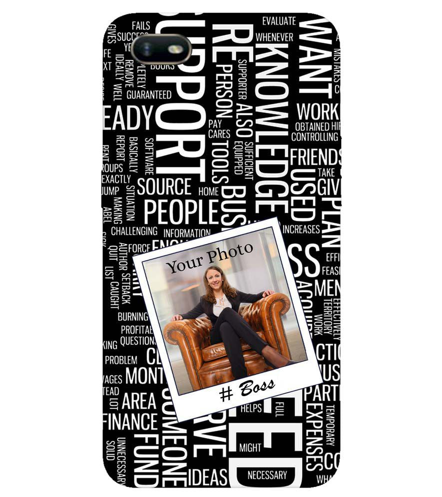 A0528-Boss with Photo Back Cover for Oppo A1k