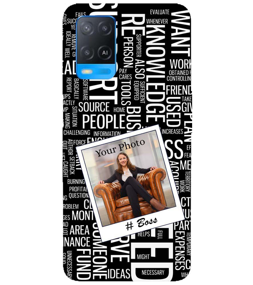 A0528-Boss with Photo Back Cover for Oppo A54