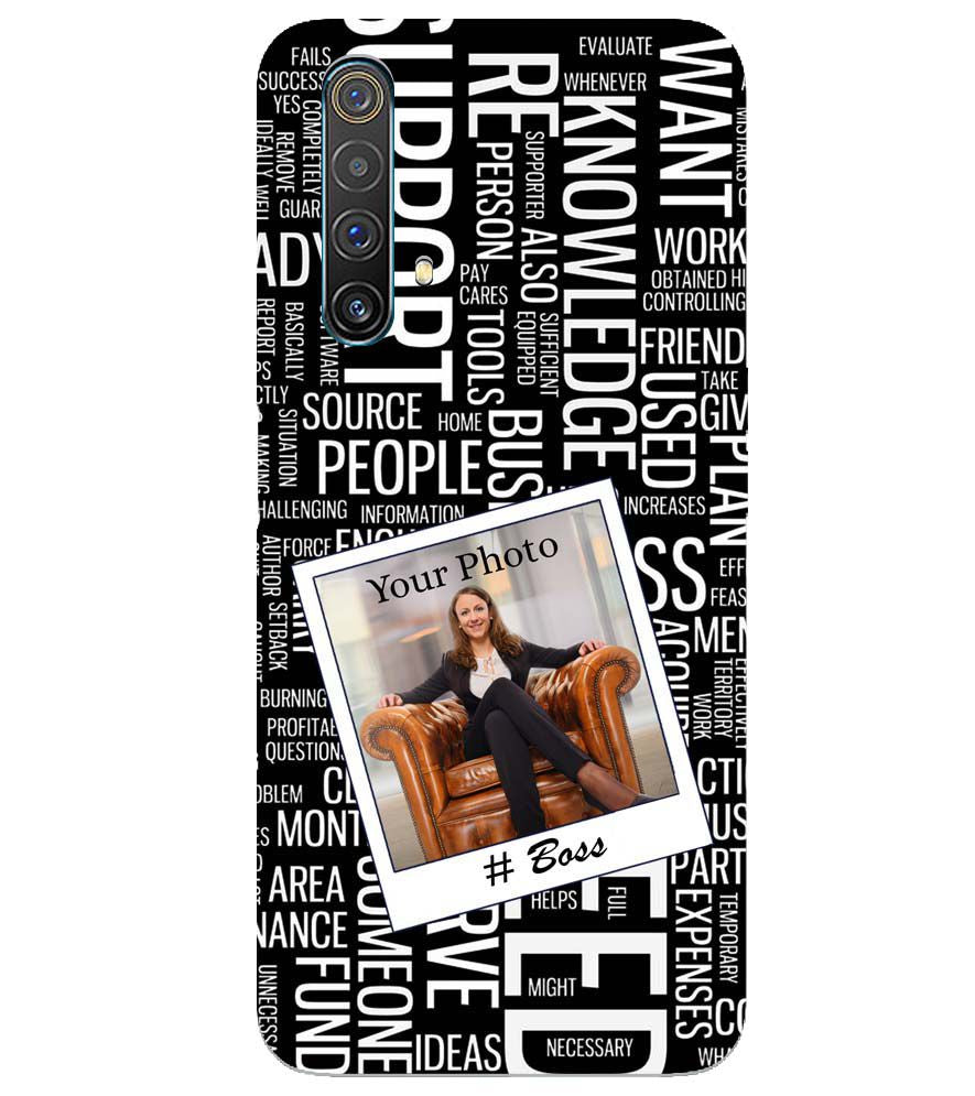 A0528-Boss with Photo Back Cover for Realme X3