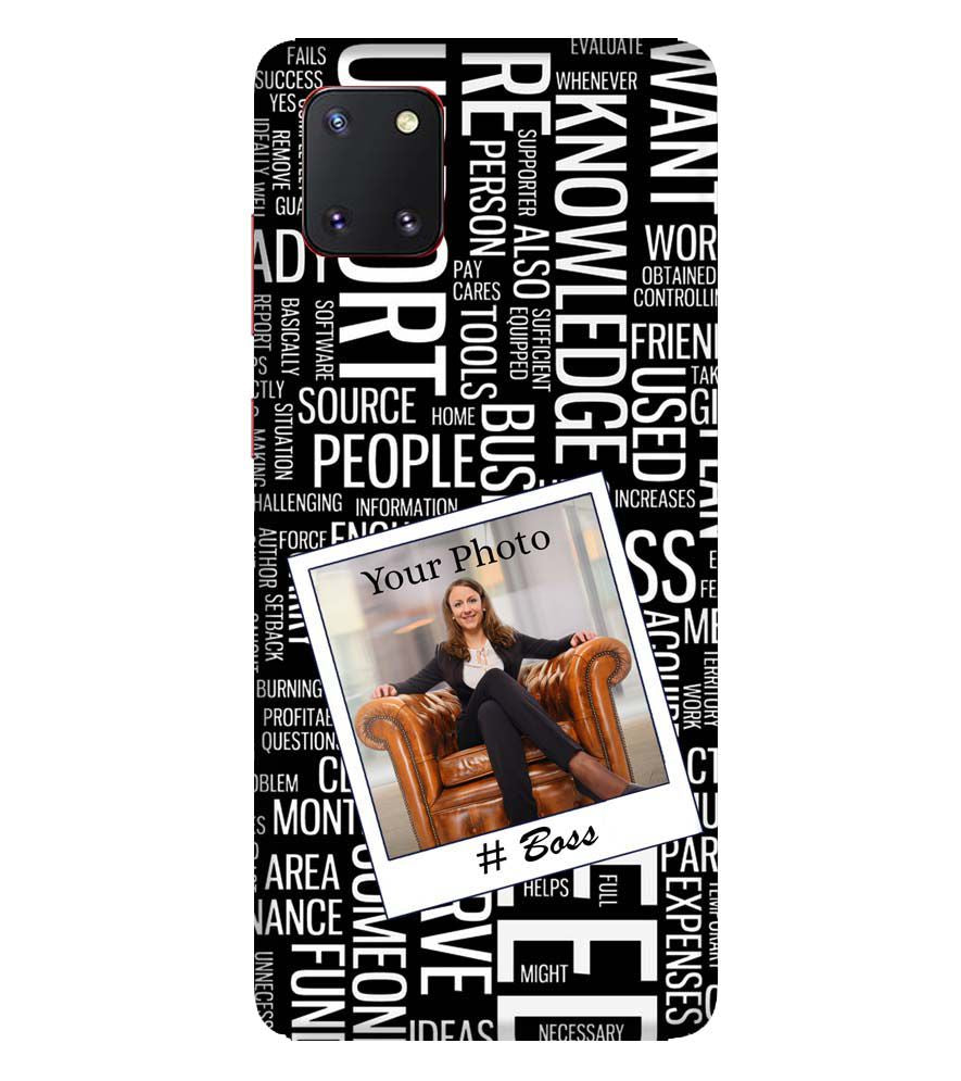 A0528-Boss with Photo Back Cover for Samsung Galaxy Note10 Lite