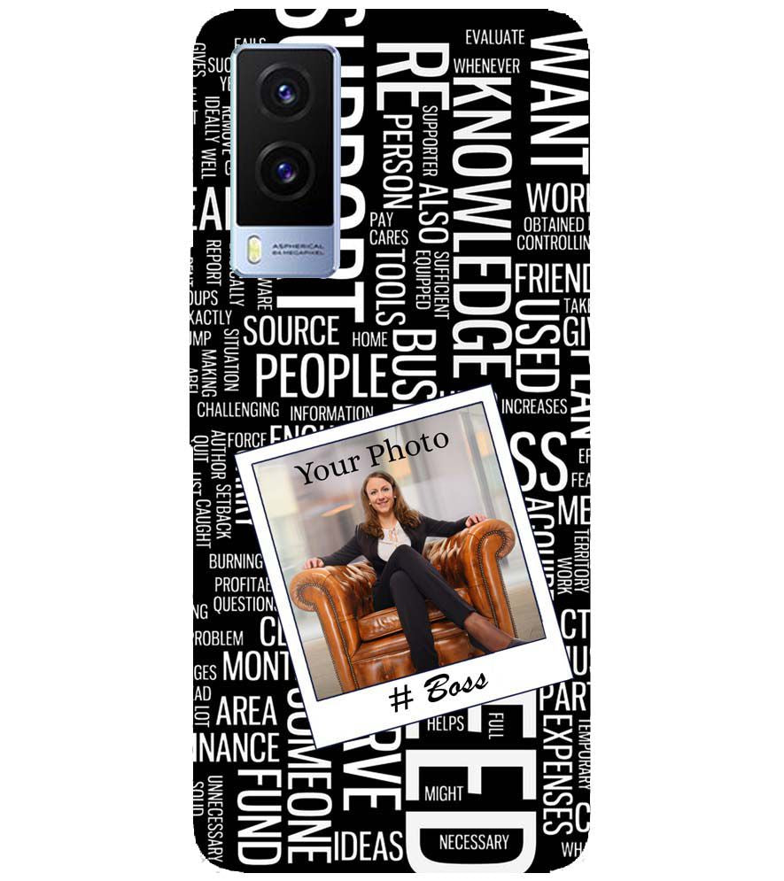 A0528-Boss with Photo Back Cover for Vivo V21e 5G