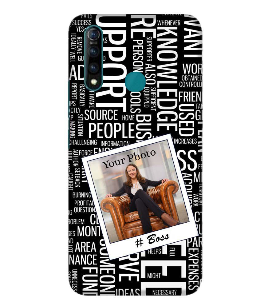 A0528-Boss with Photo Back Cover for Vivo Z1 Pro