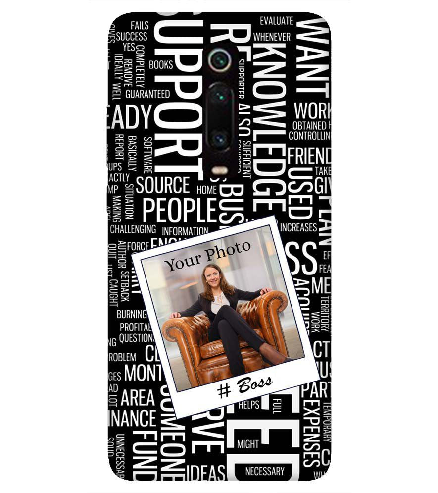 A0528-Boss with Photo Back Cover for Xiaomi Redmi K20 Pro