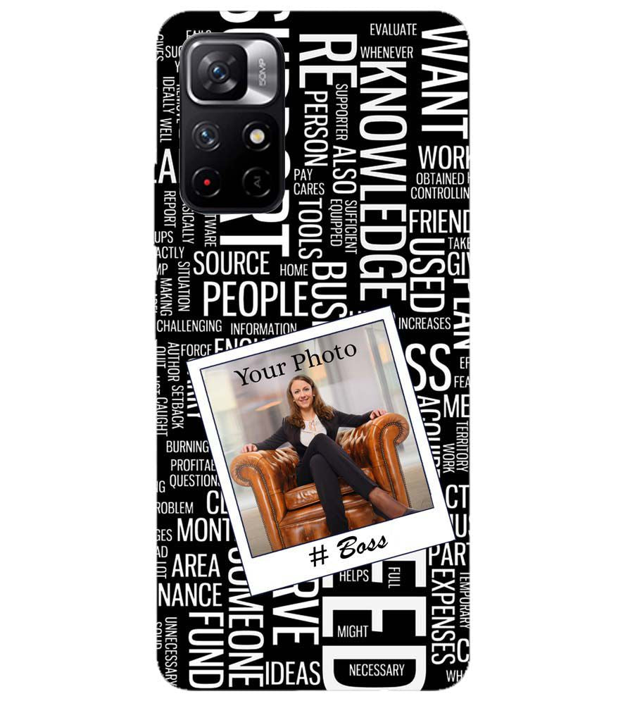A0528-Boss with Photo Back Cover for Xiaomi Redmi Note 11T 5G