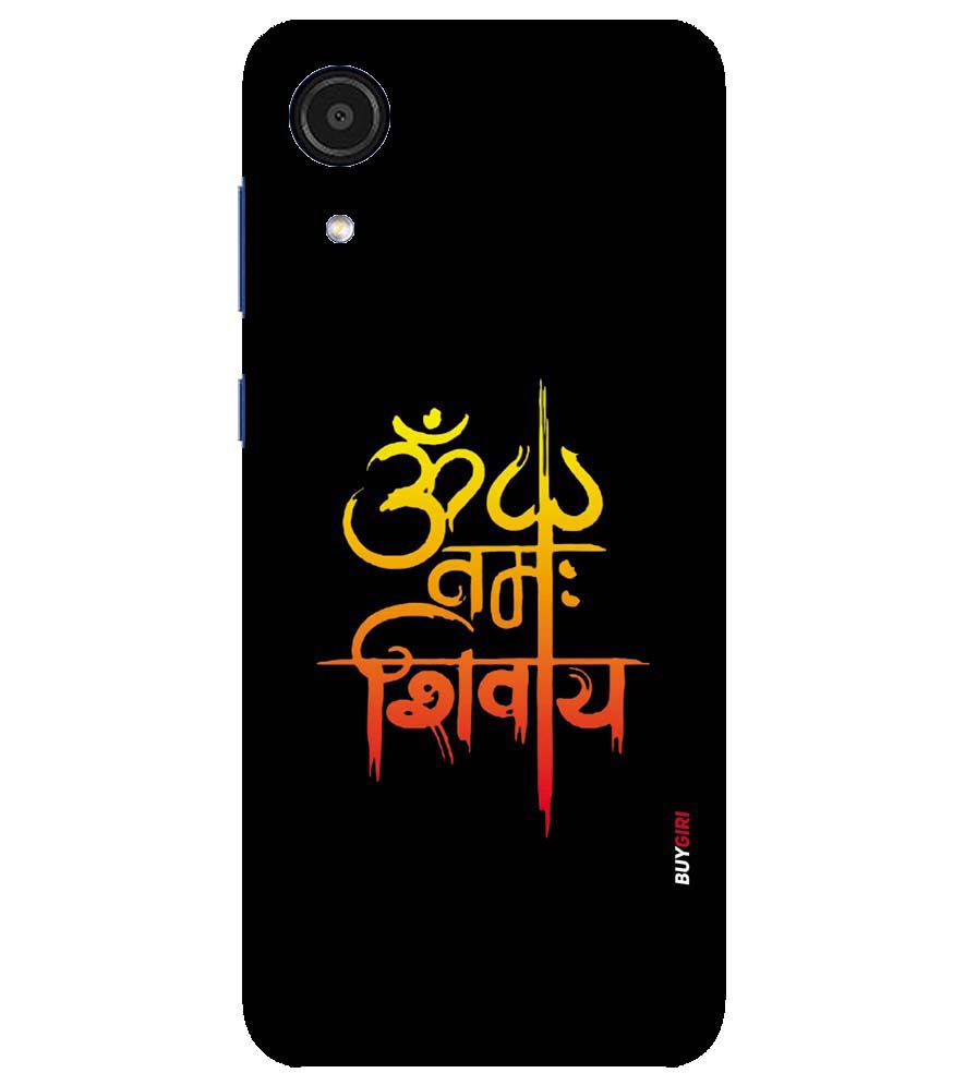 BG0063-Om Namah Shivay Back Cover for Samsung Galaxy A03 Core