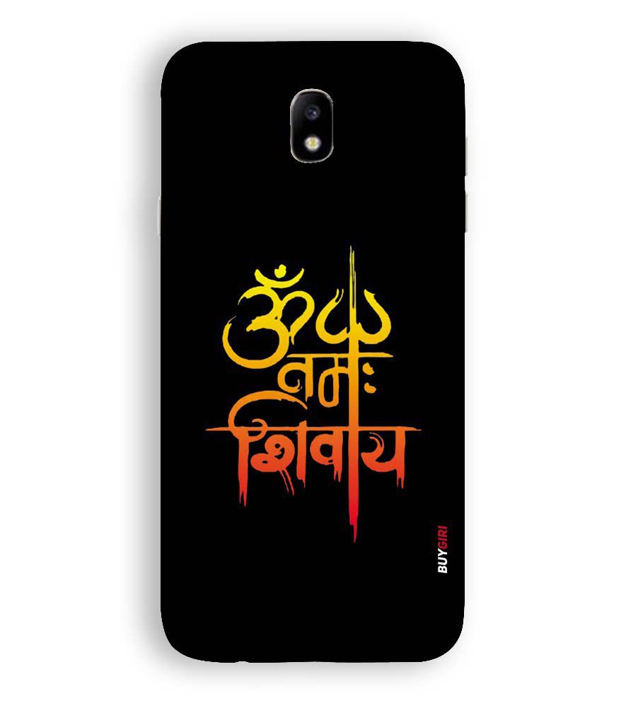 BG0063-Om Namah Shivay Back Cover for Samsung Galaxy J7 Pro