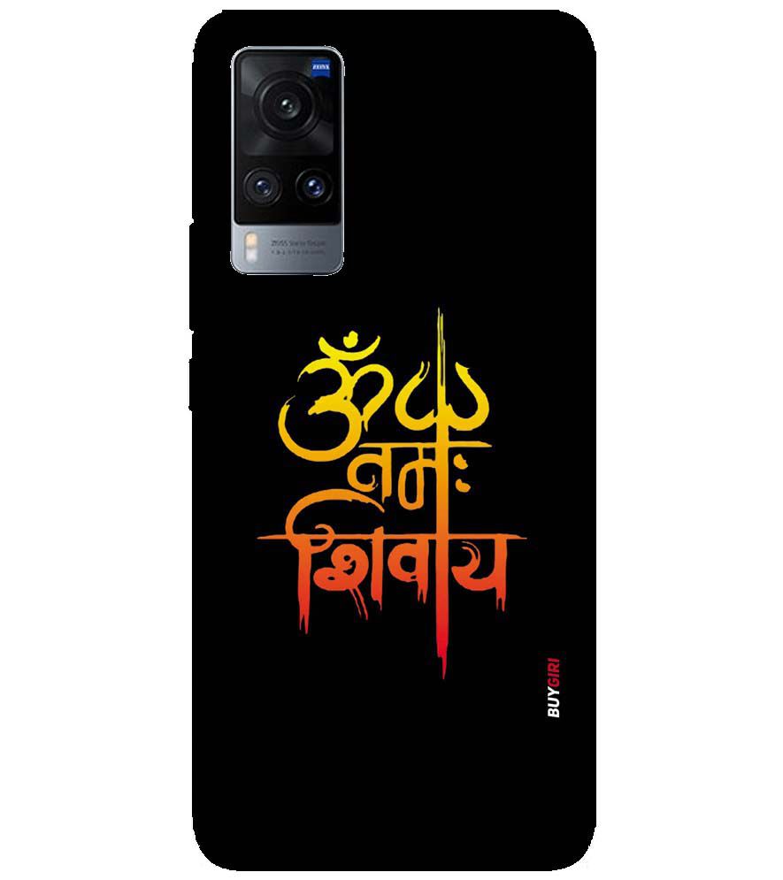 BG0063-Om Namah Shivay Back Cover for vivo X60