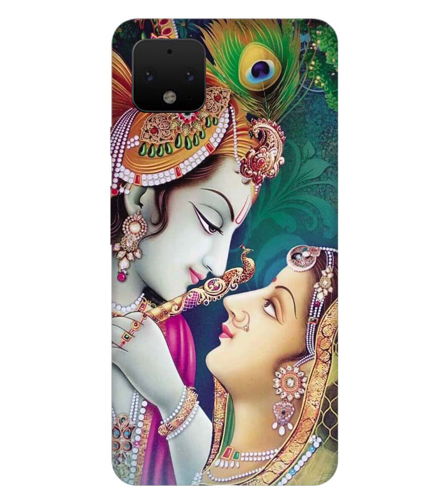 BG0072-Radha Krishna Back Cover for Google Pixel 4