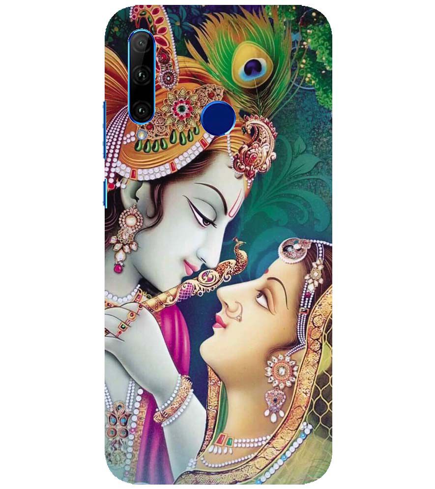 BG0072-Radha Krishna Back Cover for Huawei Honor 10i