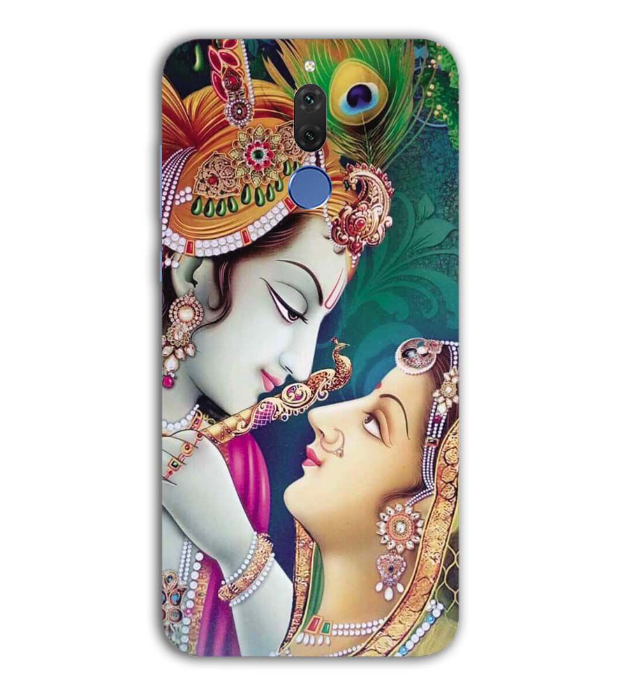 BG0072-Radha Krishna Back Cover for Huawei Nova 2i