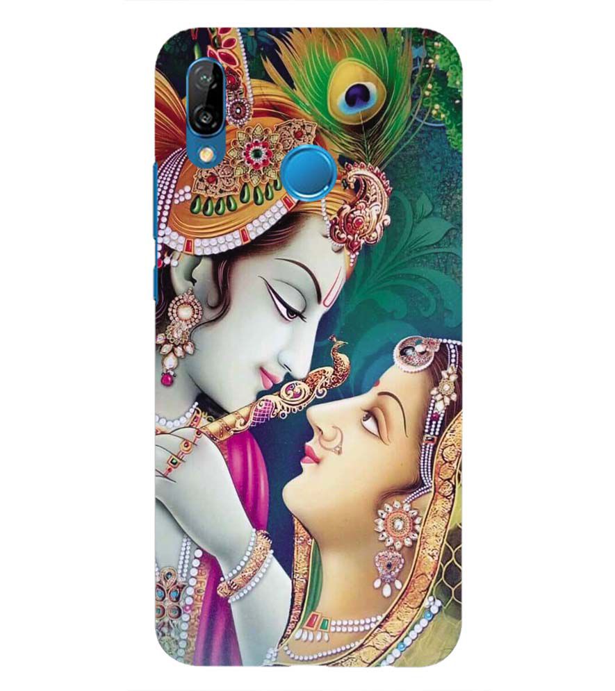 BG0072-Radha Krishna Back Cover for Huawei P20 Lite