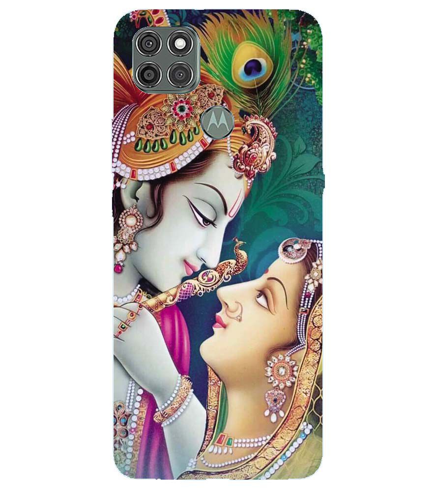 BG0072-Radha Krishna Back Cover for Motorola Moto G9 Power