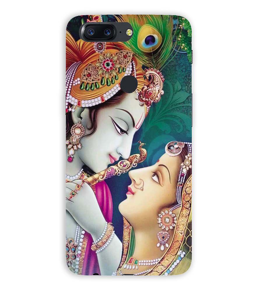BG0072-Radha Krishna Back Cover for OnePlus 5T