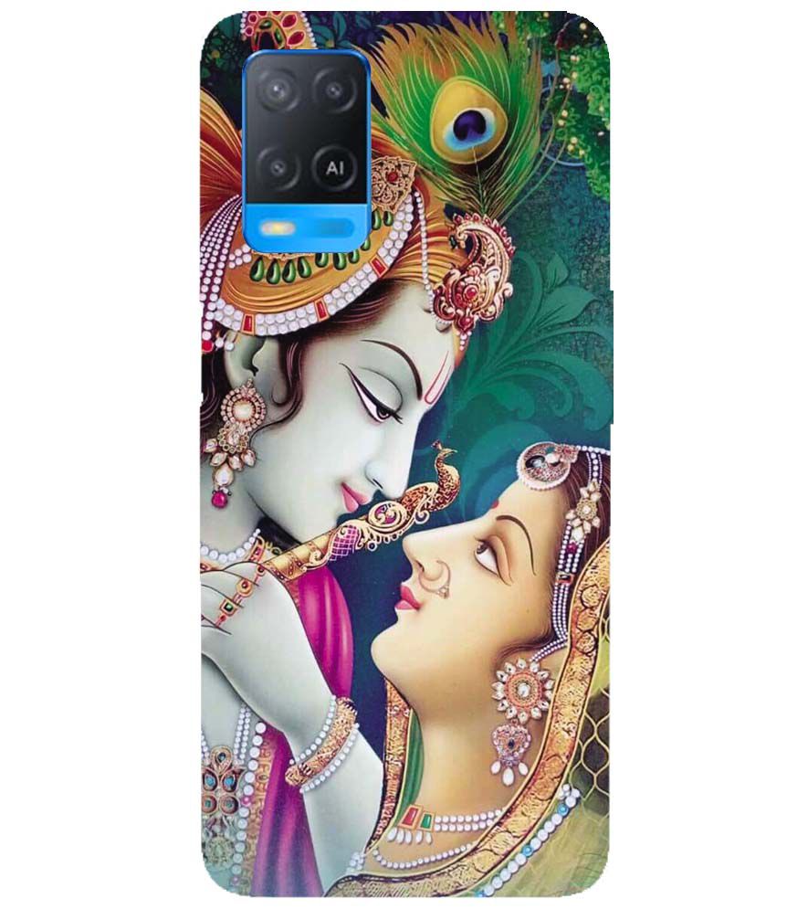 BG0072-Radha Krishna Back Cover for Oppo A54