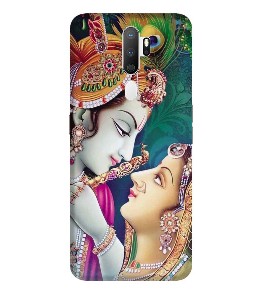BG0072-Radha Krishna Back Cover for Oppo A9 (2020)
