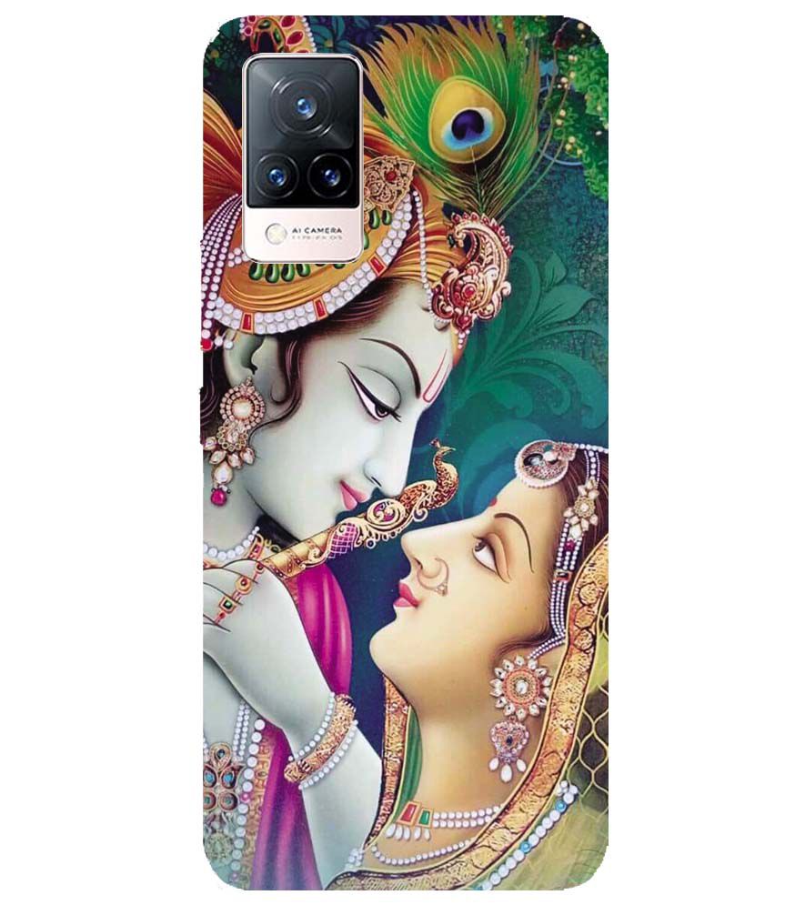 BG0072-Radha Krishna Back Cover for Vivo V21 5G