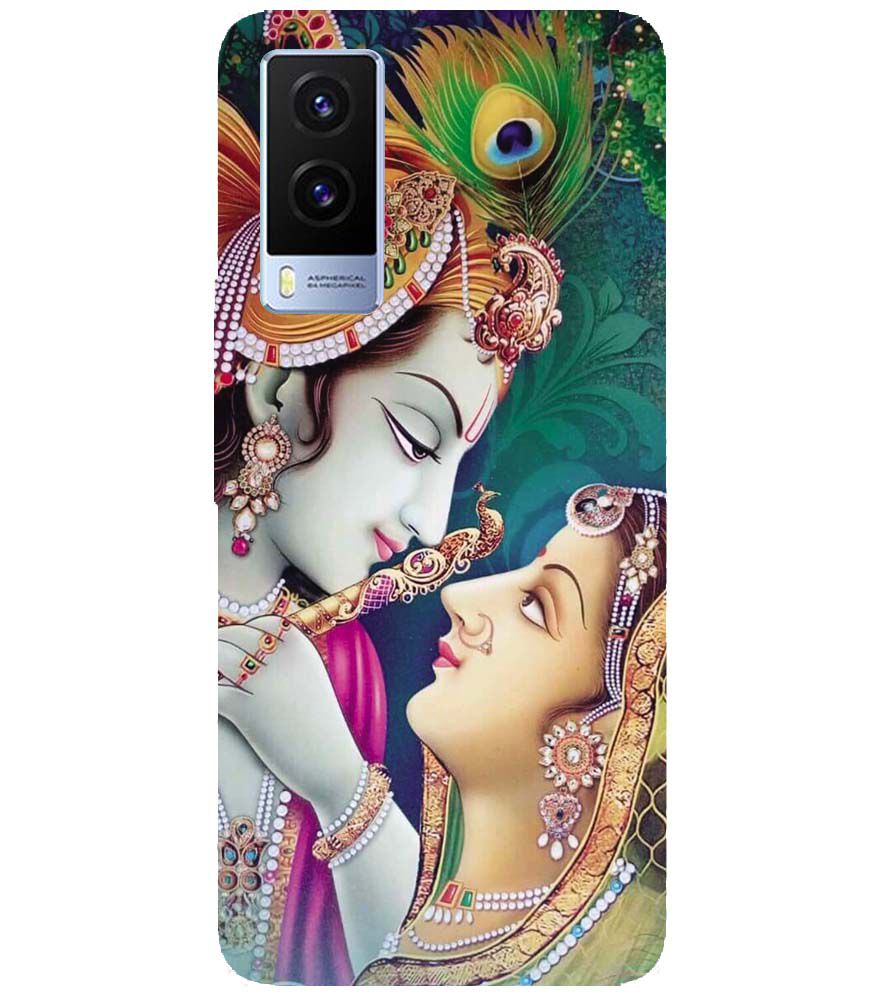 BG0072-Radha Krishna Back Cover for Vivo V21e 5G